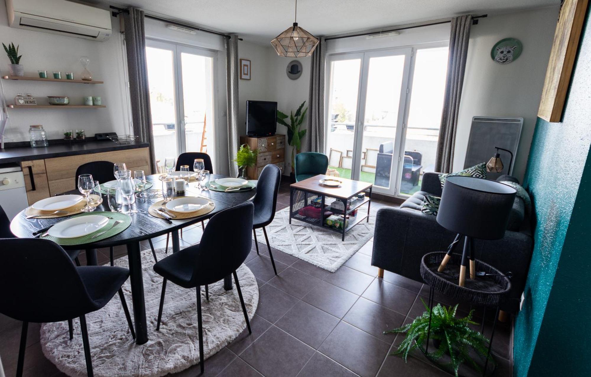 Chouette , Un Logement T3 Cozy Tout Proche Du Metro Et Parking Prive A Disposition Toulouse Exterior photo